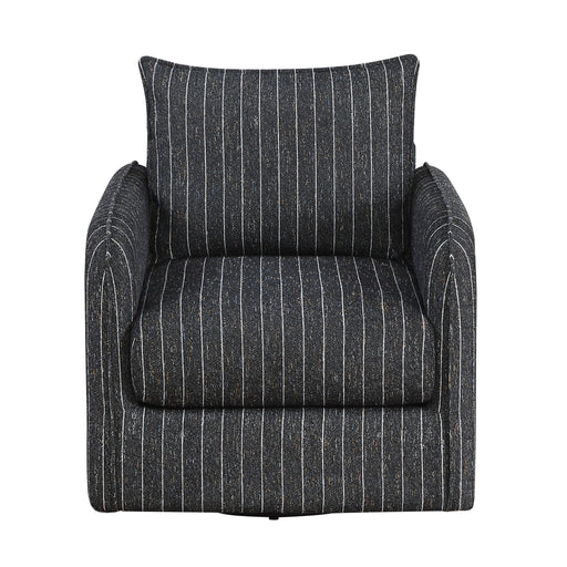 Pinstripe Swivel Chair