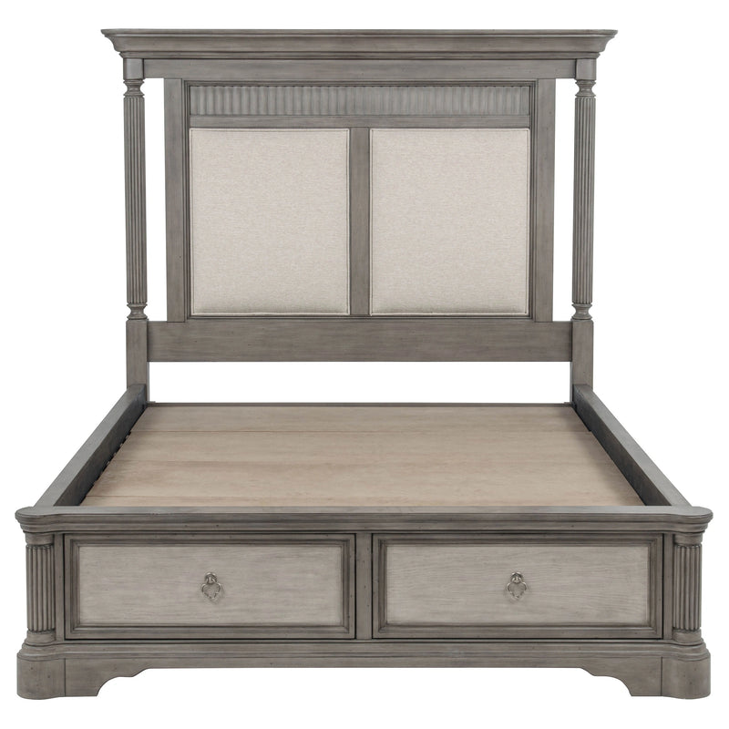 Cresswell Upholstered Storage Platform Bed
