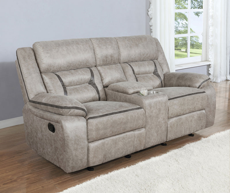 Sofá biplaza reclinable planeador Greer