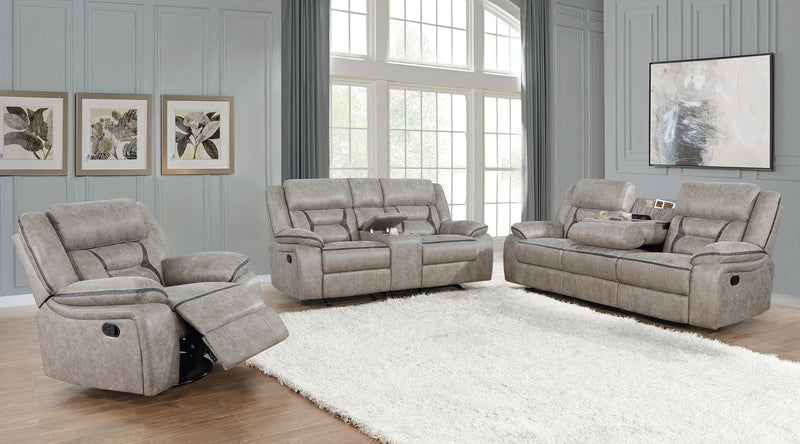 Sofá biplaza reclinable planeador Greer