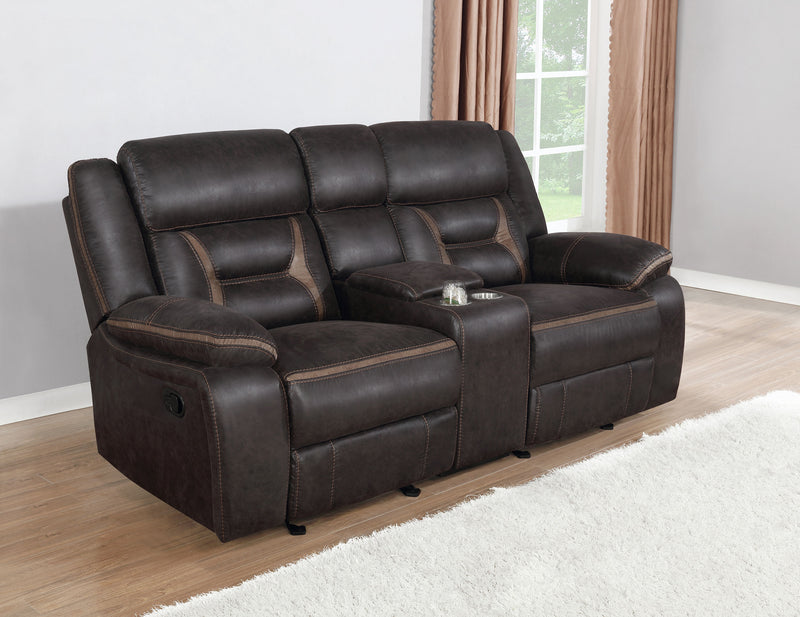 Sofá biplaza reclinable planeador Greer