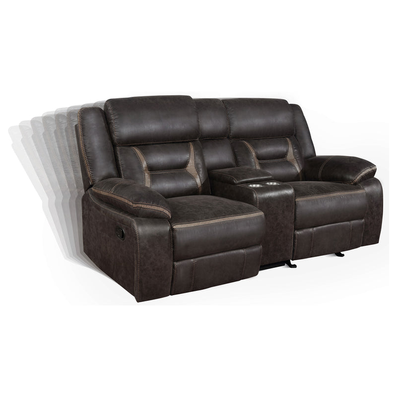 Sofá biplaza reclinable planeador Greer