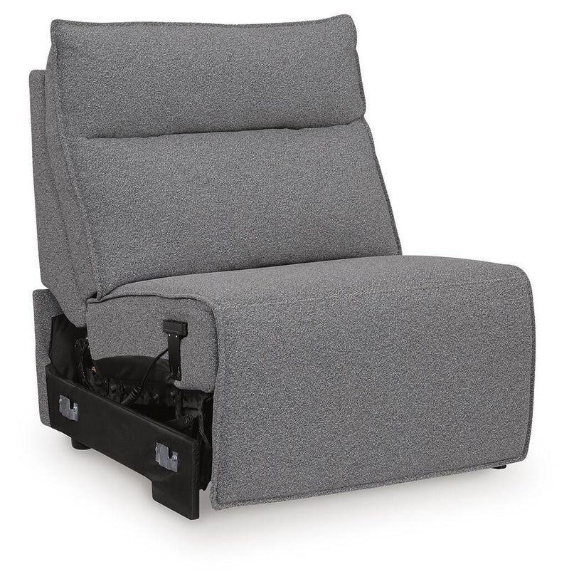 Seccional reclinable Modmax con consola de audio