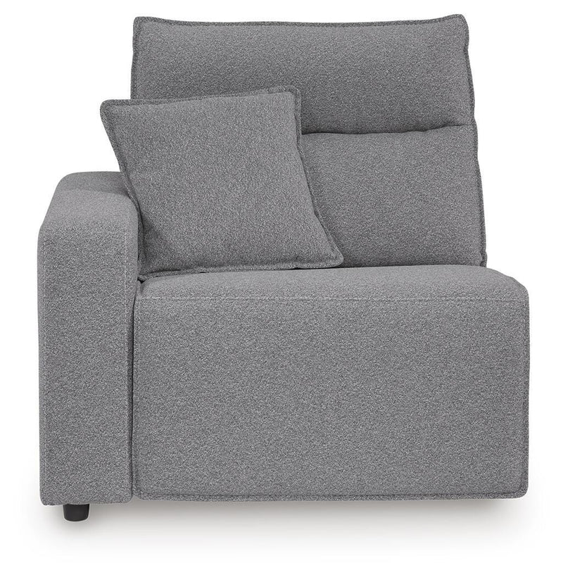 Seccional reclinable Modmax con consola de audio