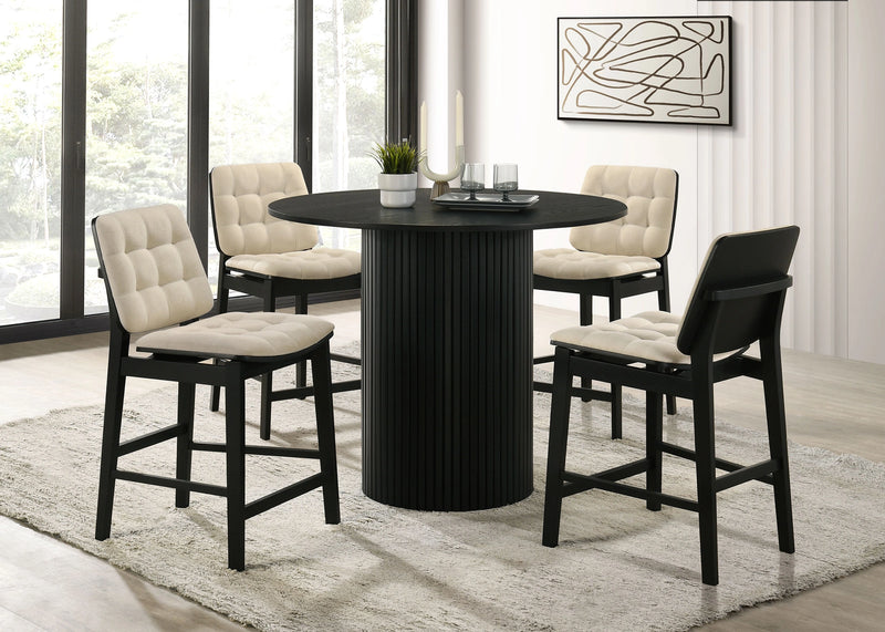 Redbridge Upholstered Dining Counter Chair of 2