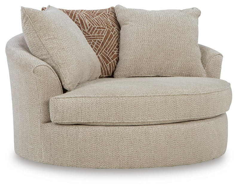Sillón giratorio grande Steelwater Retreat
