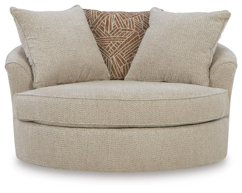 Sillón giratorio grande Steelwater Retreat