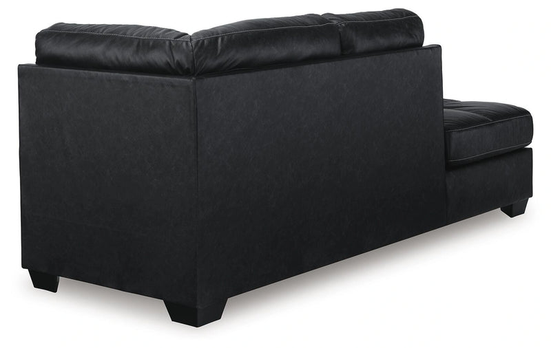 Seccional Barlin Mills con chaise longue