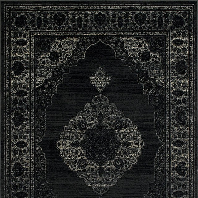 Alfombra Kozlu gris oscuro de 5 X 7 pies