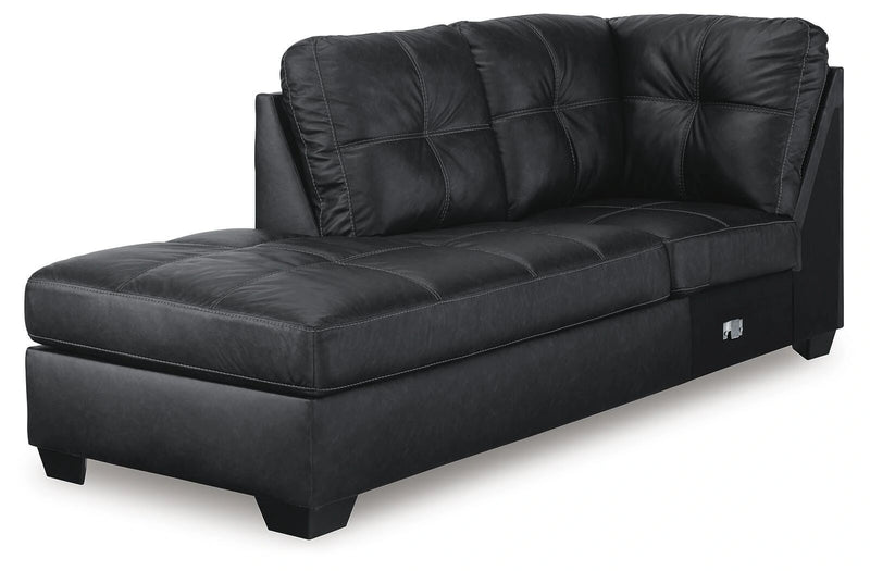Seccional Barlin Mills con chaise longue