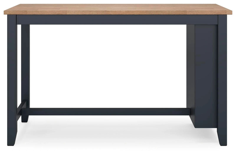 Mesa de comedor a la altura de la encimera Gesthaven