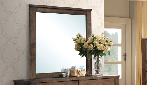 مرآة Acme Merrilee Landscape باللون البلوطي 21684