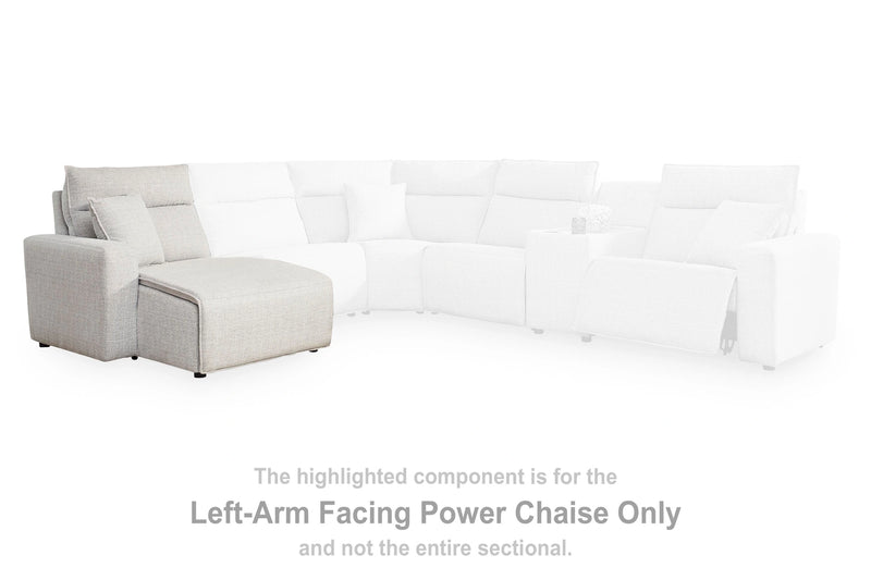 Sofá reclinable Modmax II con chaise lounge
