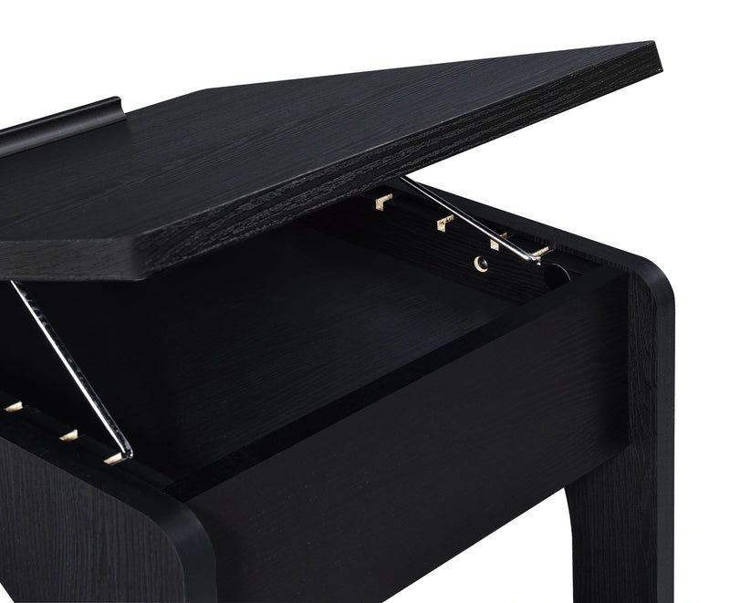 Ralston Lift-Top Side Table with Casters