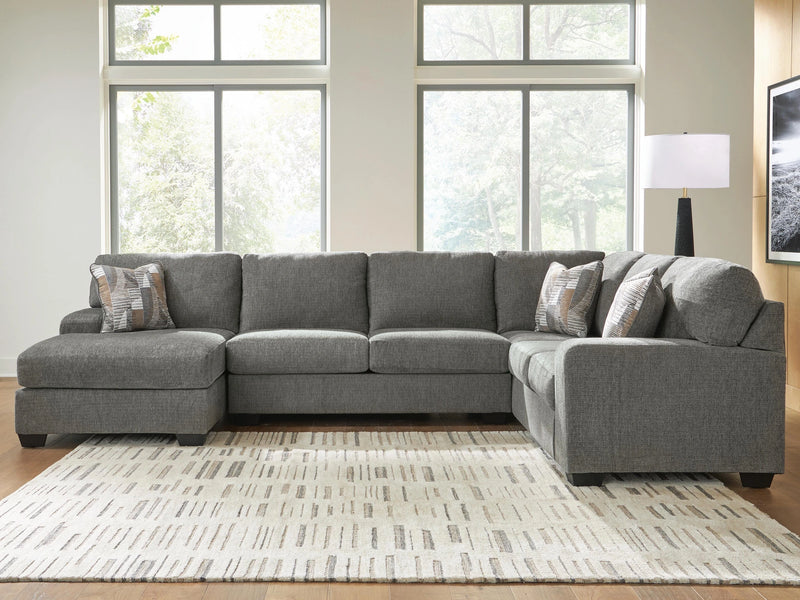 Sofá seccional Clarington con chaise longue