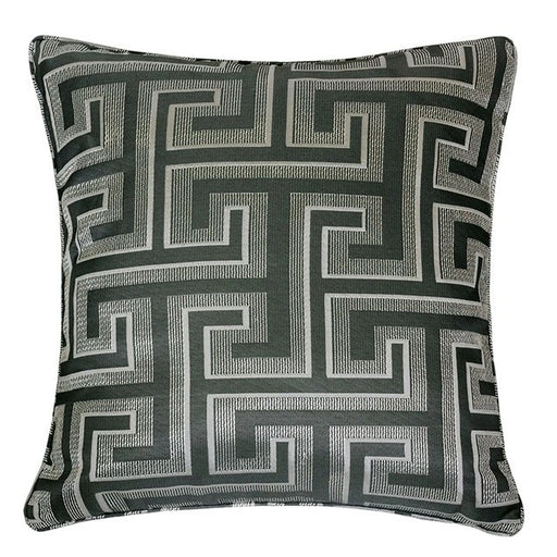 Cojín Macie Silver de 50,8 x 50,8 cm, plateado