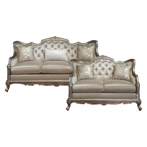 Florentina 2pc Set: Sofa, Love