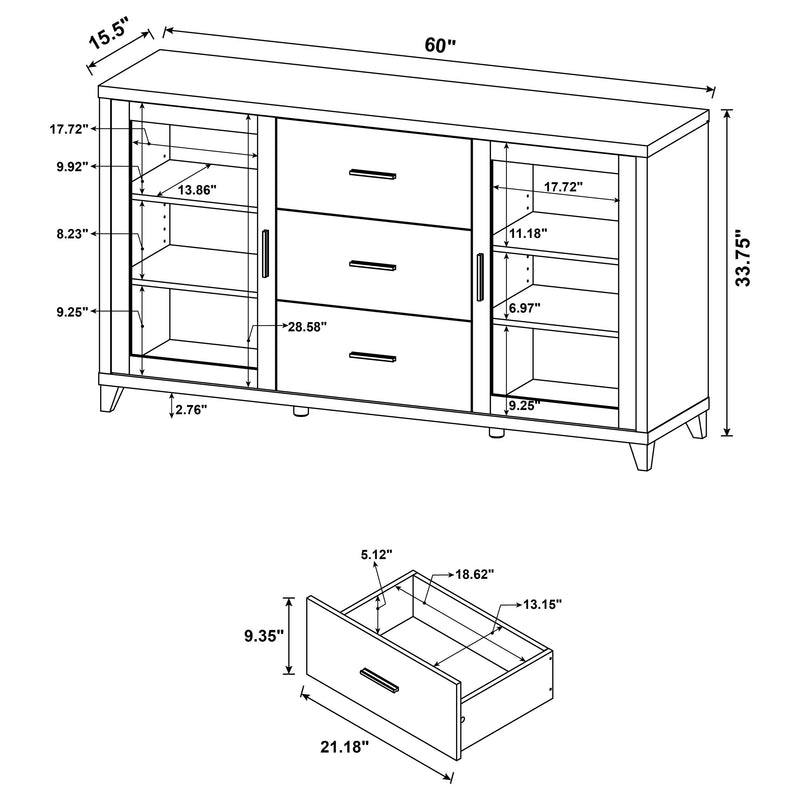 Mueble de TV Lewes
