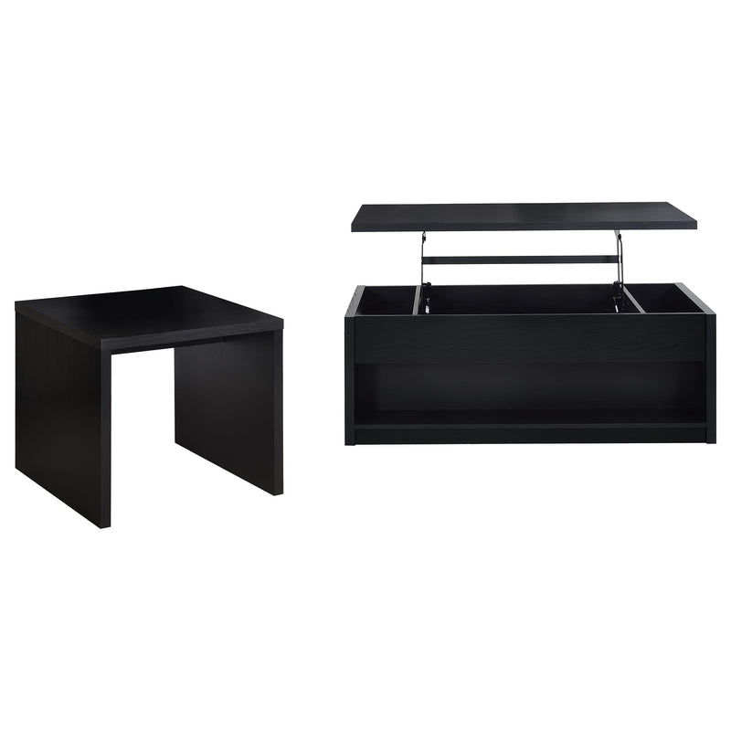 Juego de mesa de centro Knapp con tapa elevable