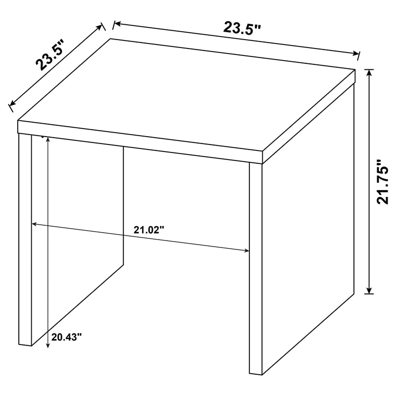 Juego de mesa de centro Knapp con tapa elevable