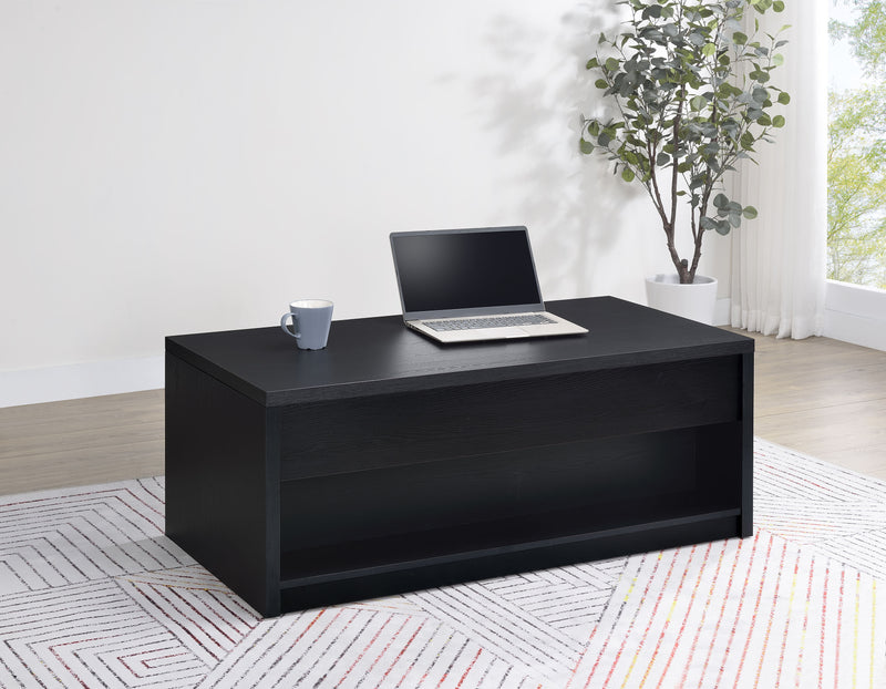 Mesa de centro Knapp con tablero elevable