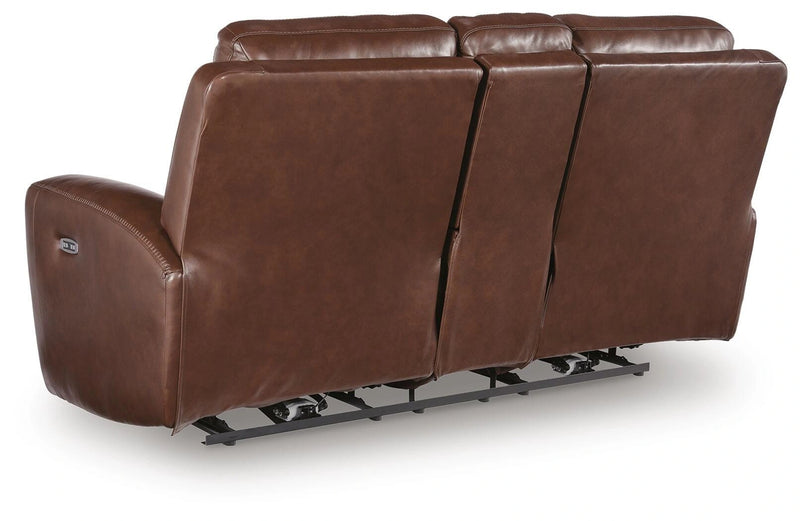 كنبة استرخاء Next Move Power Reclining ذات مقعدين مع وحدة تحكم