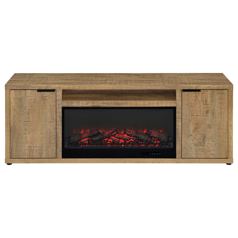 Mueble de TV con chimenea Fuller