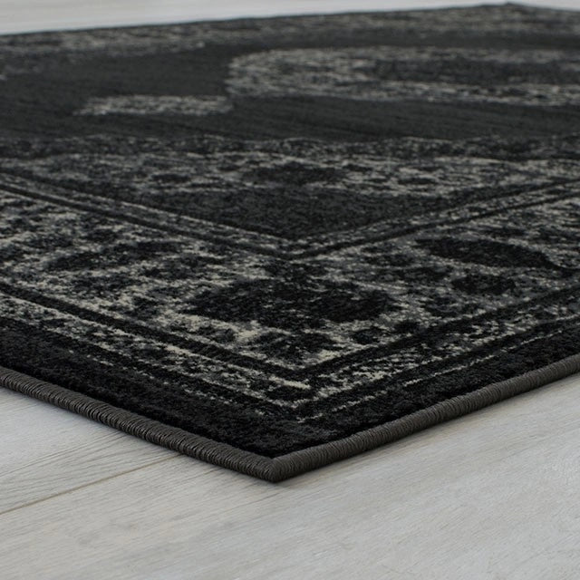Alfombra Kozlu gris oscuro de 5 X 7 pies