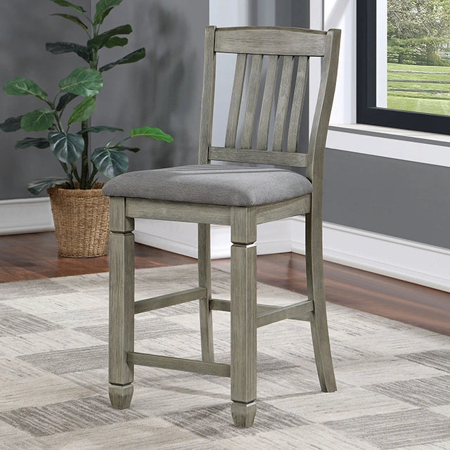 Silla de mostrador ANAYA (2/CTN), gris/gris claro