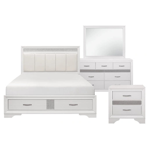 Luster 4 & 5 Piece Queen Bed Set