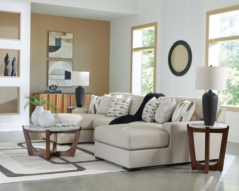 Sofá seccional doble con chaise Laurelgrove