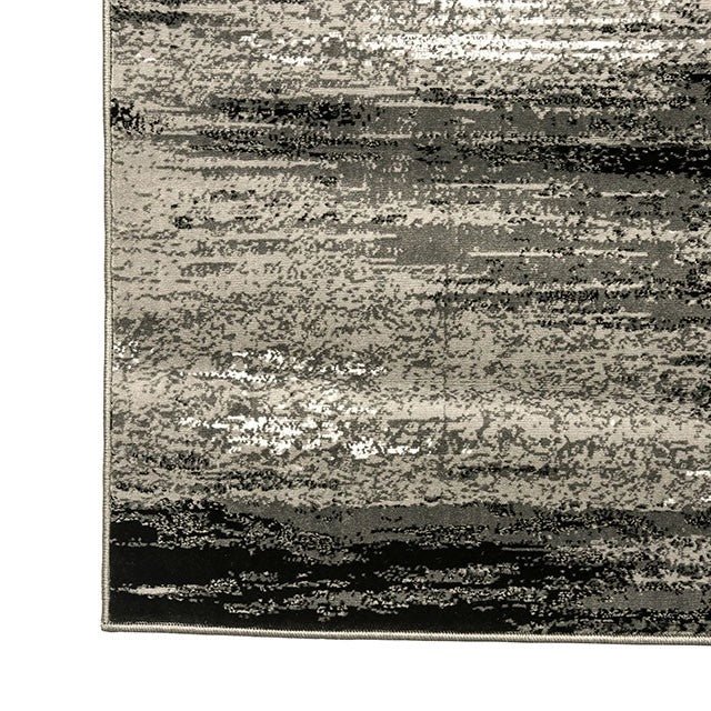Alfombra Sivas gris/negro de 1.52 m x 2.44 m