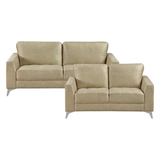 Cazon 2pc Set: Sofa, Love