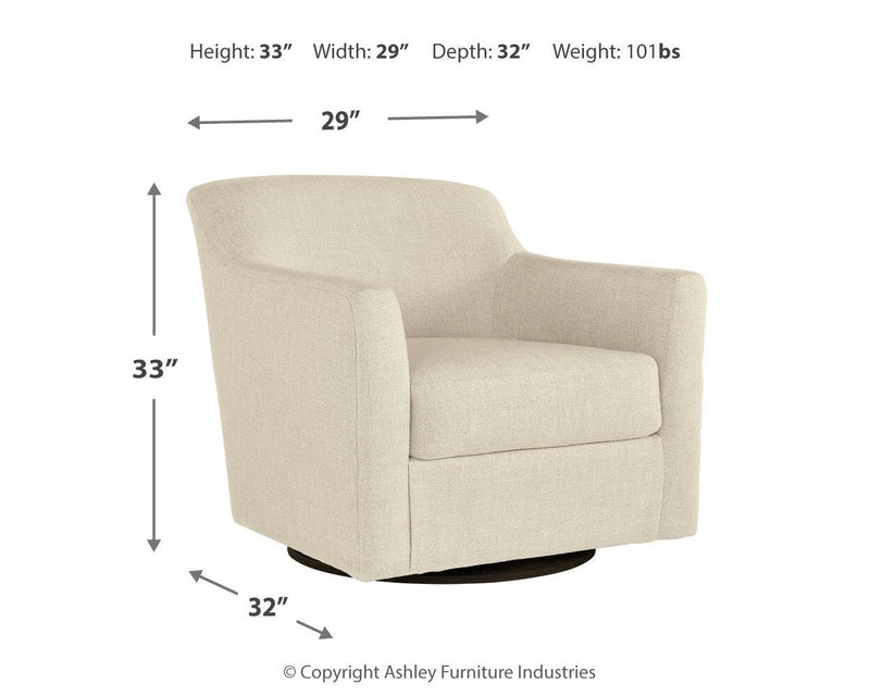 Sillón giratorio Bradney