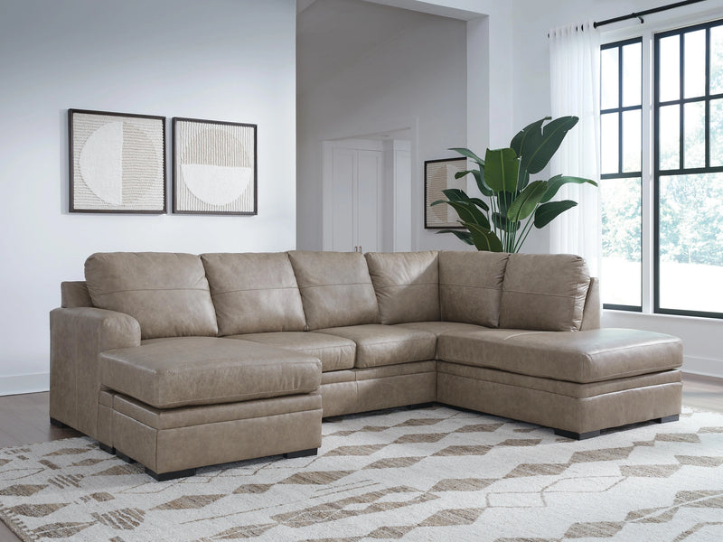 Sofá seccional Amuleto con chaise longue