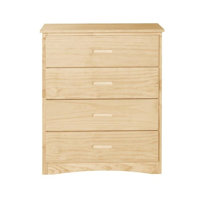 Cómoda de 4 cajones Bartly en color natural B2043-9