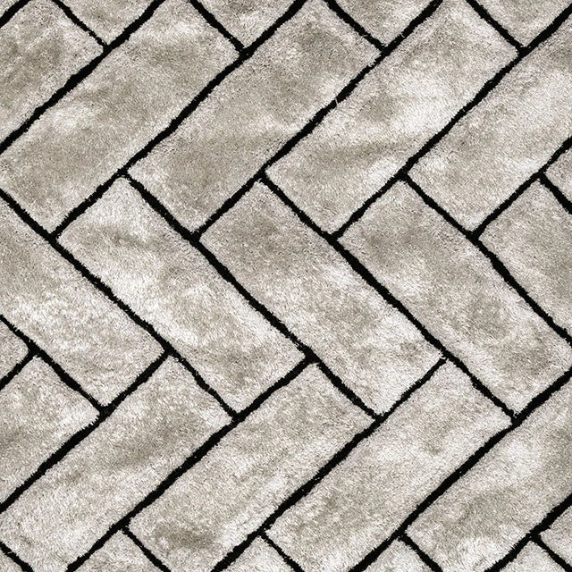 Alfombra Fermont Gray de 1.52 x 2.44 m
