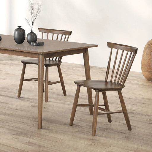 Beale Dining Table Walnut & Black