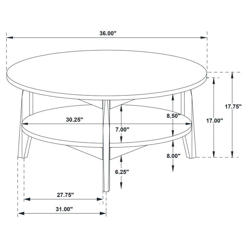 Bradley Round Coffee Table