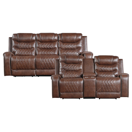Putnam 2pc Set: Sofa, Love (power)