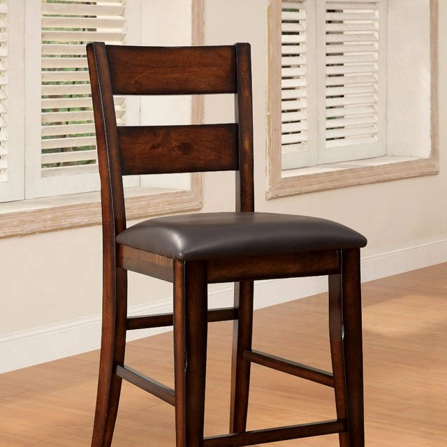 Silla Dickinson II Cerezo Oscuro Altura Mostrador (2/CTN)