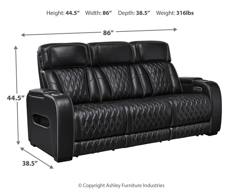 Sofá reclinable eléctrico Boyington