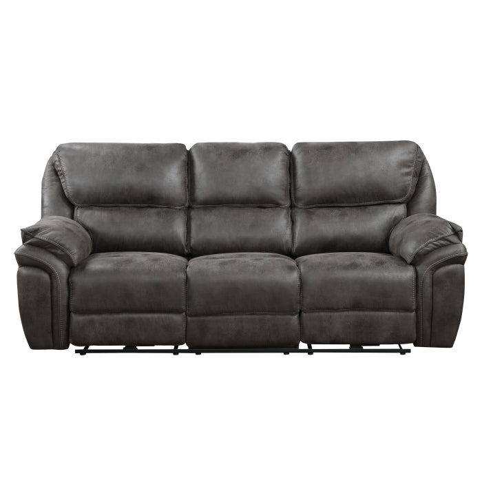 8517GRY-3PW - Sofá reclinable doble eléctrico