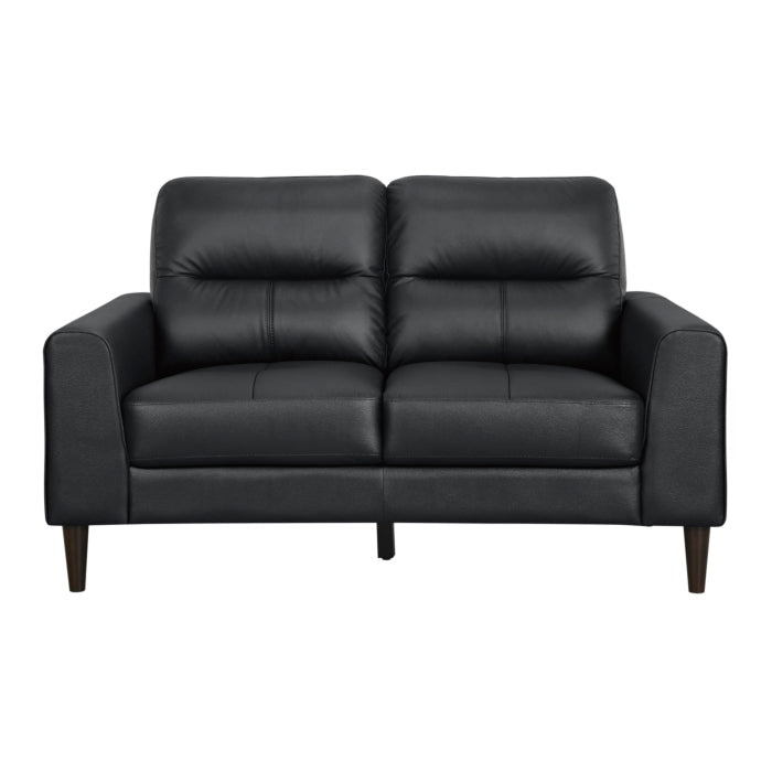 8566BLK-2 - Sofá de dos plazas