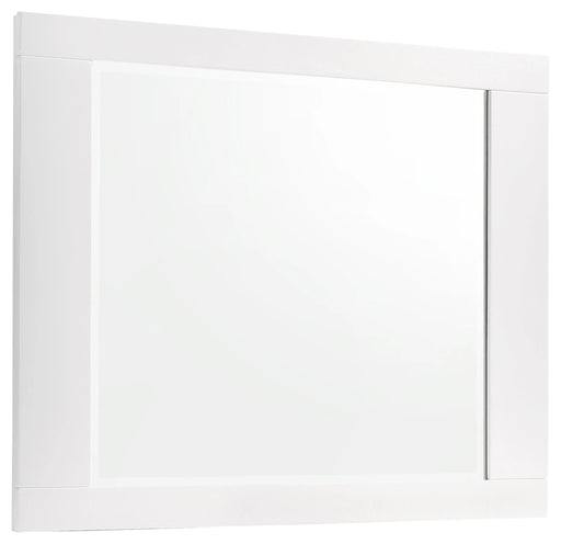 Felicity Rectangle Dresser Mirror Glossy White