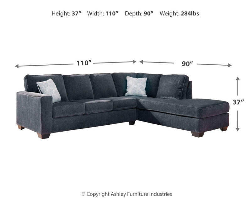 Seccional Altari Sleeper con chaise