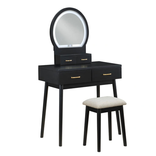 Camilla Vanity Dresser with Mirror and Stool