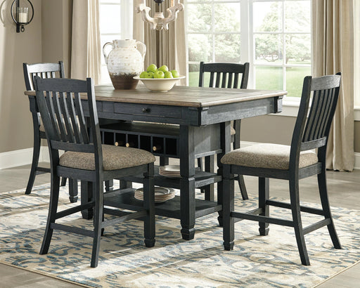 Juego de comedor a la altura de mostrador Tyler Creek