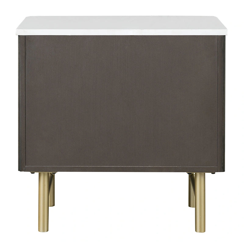 Nightstand w/Marble Top