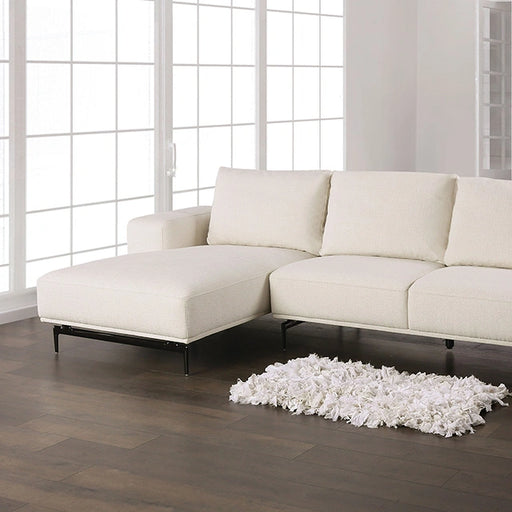 Seccional Baerum, Chaise izquierda y derecha beige y gris